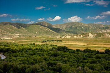 landscape in the mountains