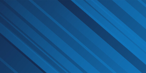 Blue background with abstract box rectangle geometric shapes modern element for banner, presentation design and flyer