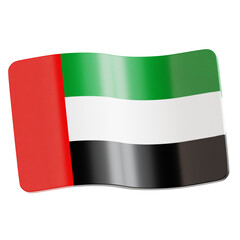 United Arab Emirates 3D Ilustration	
