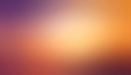 Glossed gradient backdrop merging sunset orange and dusty mauve, glowing softly at center with natural falloff at corners
