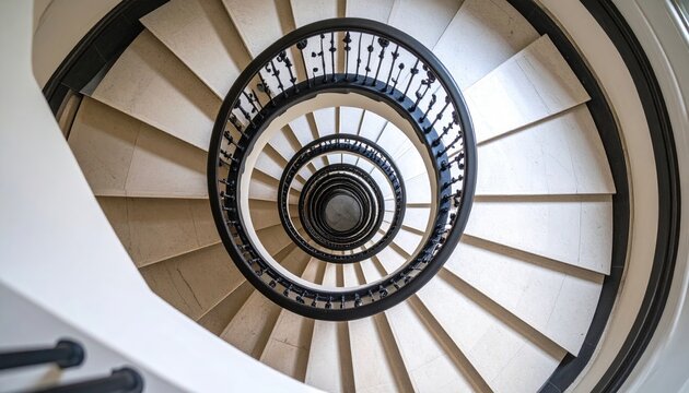 Spiral Staircase Architecture Detail