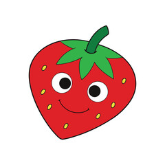 strawberry vector illustration