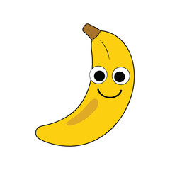 funny banana cartoon