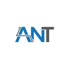 ANTLetterLogo – Minimalist monogram branding for tech startups, eco brands and creative agencies. Sleek modern ant-inspired letter mark for innovative businesses.

