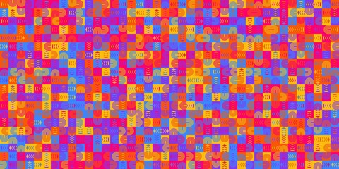 abstract seamless geometric background