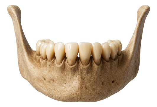 Paranthropus boisei mandible exhibiting robust molars and thick enamel