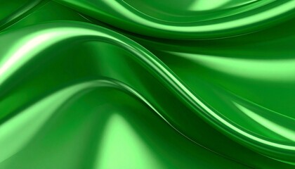Fototapeta premium green silk abstract background