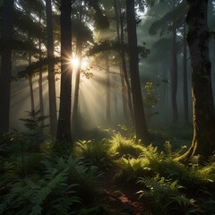 temple, meditaion, forest, monk, light, darkness, 
