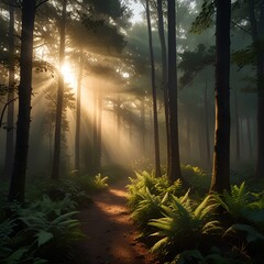 temple, meditaion, forest, monk, light, darkness, 