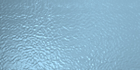 Abstract blue foil glass texture background.  Light  and shiny noisy texture surface. Glass texture effect.
