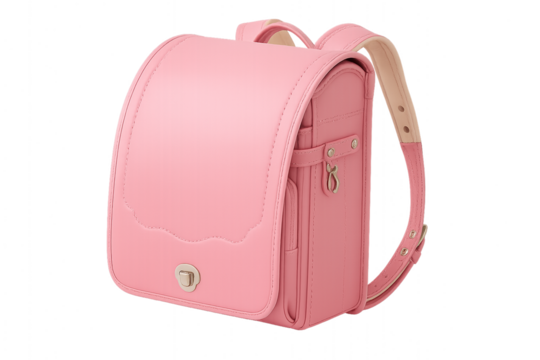 Pink Japanese Randoseru Backpack for Girls - Powered by Adobe