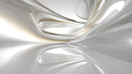 Abstract architectural interior design