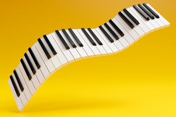 pop, wave, logo, grand, education, hobby, ivory, artistic, organ, acoustic, performance, piano keys, sign, retro, rhythm, player, song, musician, closeup, synthesizer, octave, symbol, vintage, 3d, abs