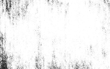 Black and white vector texture with grunge dust effects. Rough grunge texture vector with dusty scratched overlay, Retro dust texture vector grunge style background.