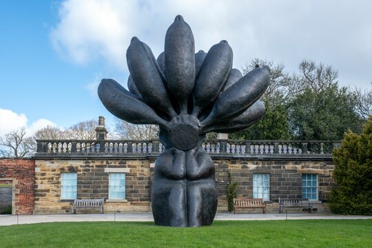 Sculpture by Bharti Kher at Yorkshire Park