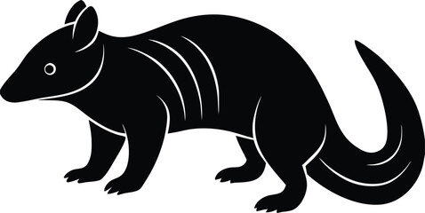 vector illustration of a zebra