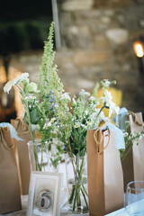 wedding table setting