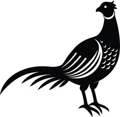vector illustration of a rooster