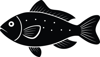 vector illustration of a fish