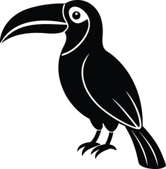 vector illustration of a bird