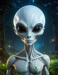 alien in the space