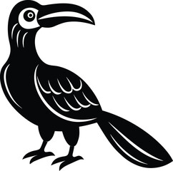 vector illustration of a bird
