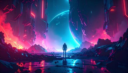 night city landscape