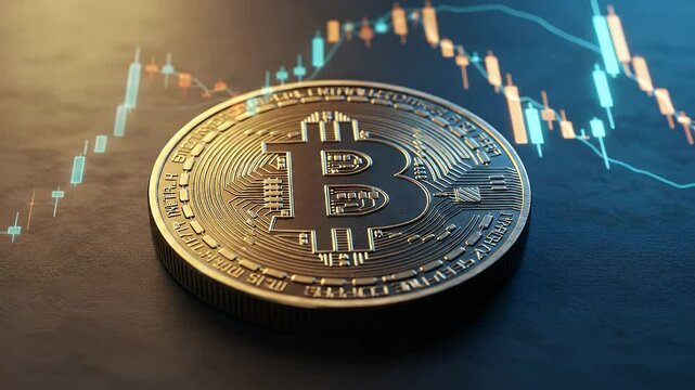 Bitcoin Cryptocurrency Trading Chart Investment Data