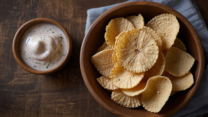 Homemade taro chips from Vanuatu