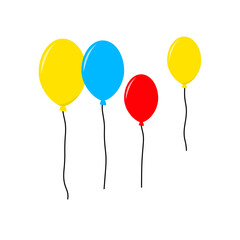 Cinco De Mayo Colorful Balloons