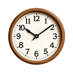 Wooden Round Wall Clock