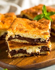 Delicious Chocolate Cream Cheese Pastry Squares A Sweet Treat Recipe
