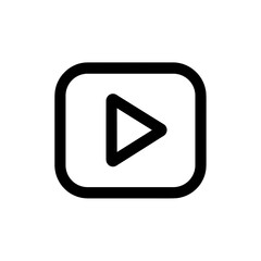 Simple black envelope icon on white background  