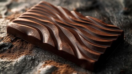 close up of chocolate