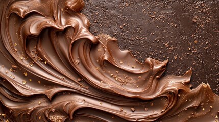 melted chocolate background