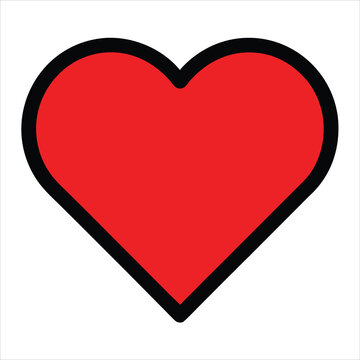 heart love vector illustrator