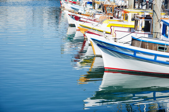 Historic "Monterrey Clippers" fishing fleet