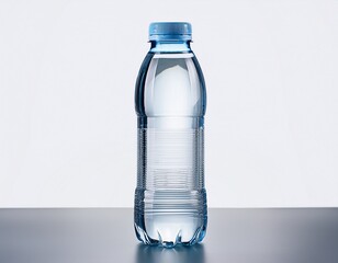 water bottle on isolated background