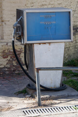 old gas pump