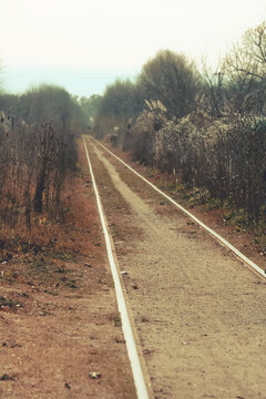railway in the countryside