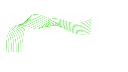 Fototapeta premium Waveline colorful vector image