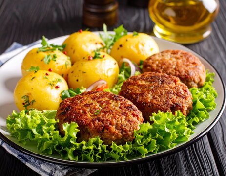Kotlety mielone zrazy - polski obiad