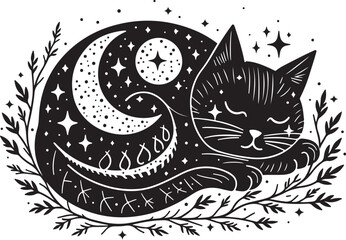 Mystical Witchy Celestial Vector Pack
