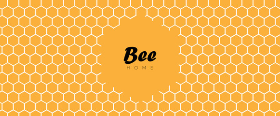 Honeycomb bee icon on white background. honeycomb icon for your web site design, logo, app, UI. flat style. honey comb sign. Vector Illustration .