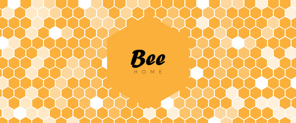 Honeycomb bee icon on white background. honeycomb icon for your web site design, logo, app, UI. flat style. honey comb sign. Vector Illustration .