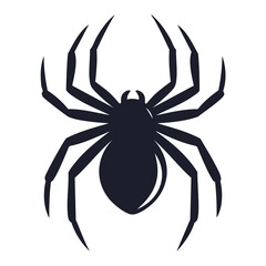 Dark spider silhouette