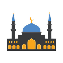 Mosque dome minarets