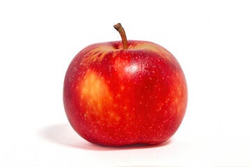 red apple isolated