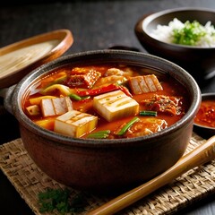 Fermented Fire: Kimchi Tofu Stew

