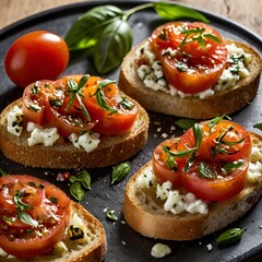 Garden Fresh: Classic Tomato Bruschetta

